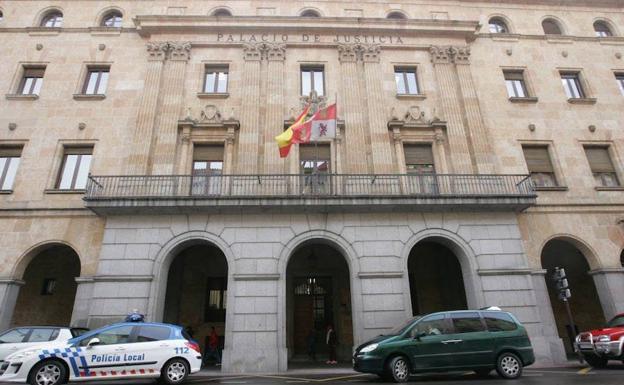 Imagen de la Audiencia Provincial de Salmaanca, donde se ha llevado a cabo el juicio. 