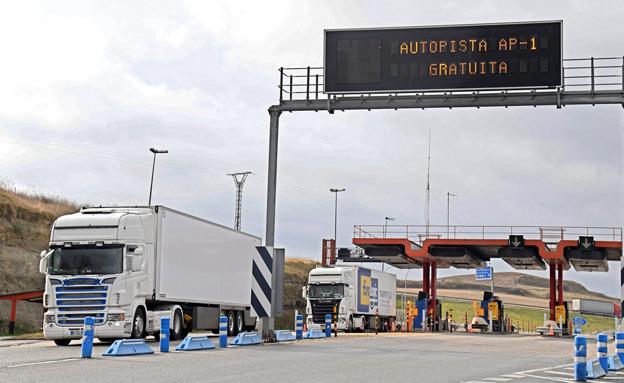 Imagen de la AP-1 tras la liberalización