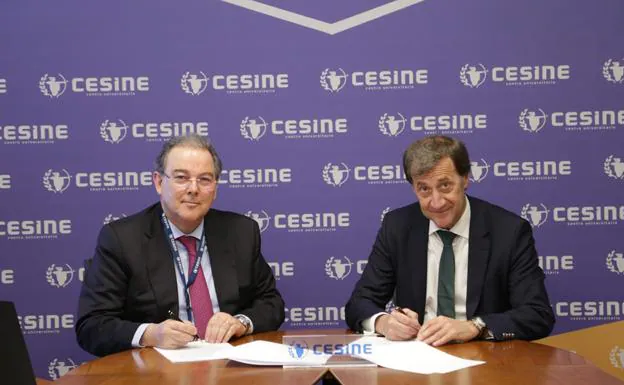 'La Universidad Isabel I y el Centro Universitario CESINE firman un convenio de colaboración en docencia e investigación' 