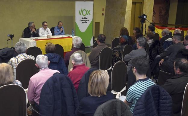 El partido se presentó en Salas. 