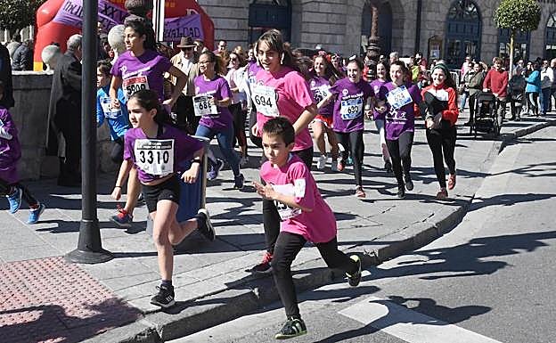 Los más pequeños también se han sumado a esta cita.