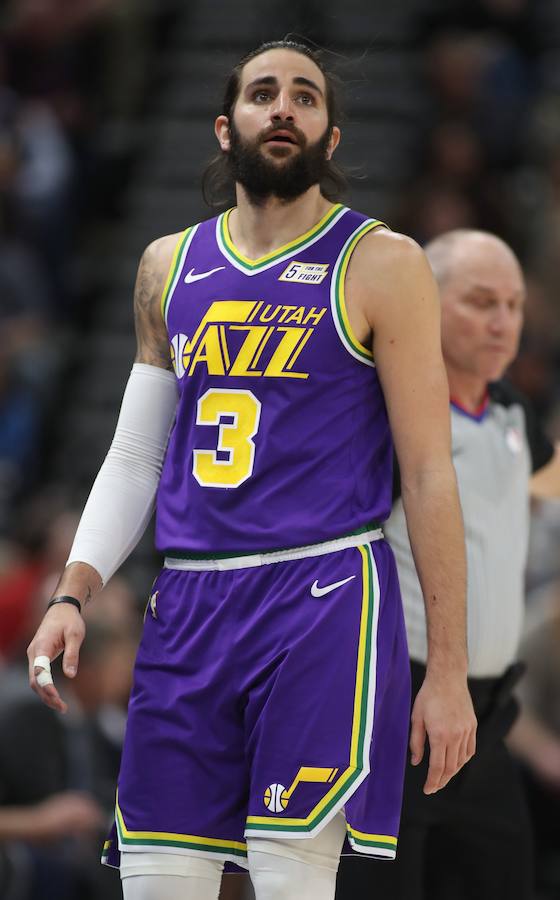 Ricky Rubio, durante el partido. 