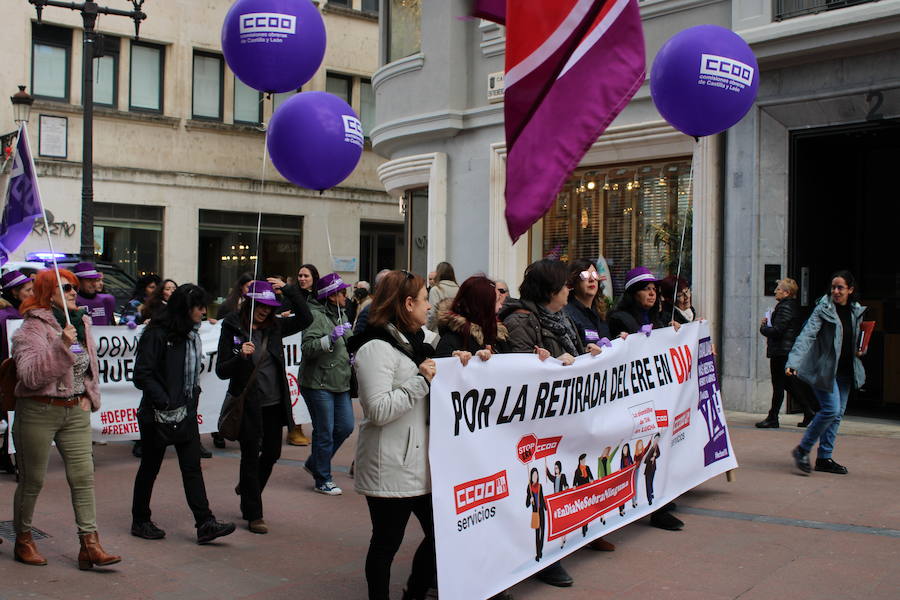 Las reivindicaciones del 8 de Marzo han movilizado, conjuntamente, a estudiantes y trabajadoras contra la discriminación laboral de las mujeres y el techo de cristal