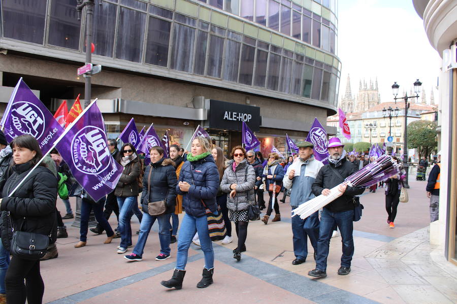 Las reivindicaciones del 8 de Marzo han movilizado, conjuntamente, a estudiantes y trabajadoras contra la discriminación laboral de las mujeres y el techo de cristal
