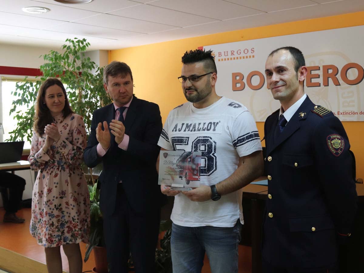 Los Bomberos han celebrado esta mañana la fiesta de su patrón, San Juan de Dios, con un acto oficial en el que han reconocido la labor de los bomberos con 25 años de servicio y de aquellos que se jubilaron recientemente