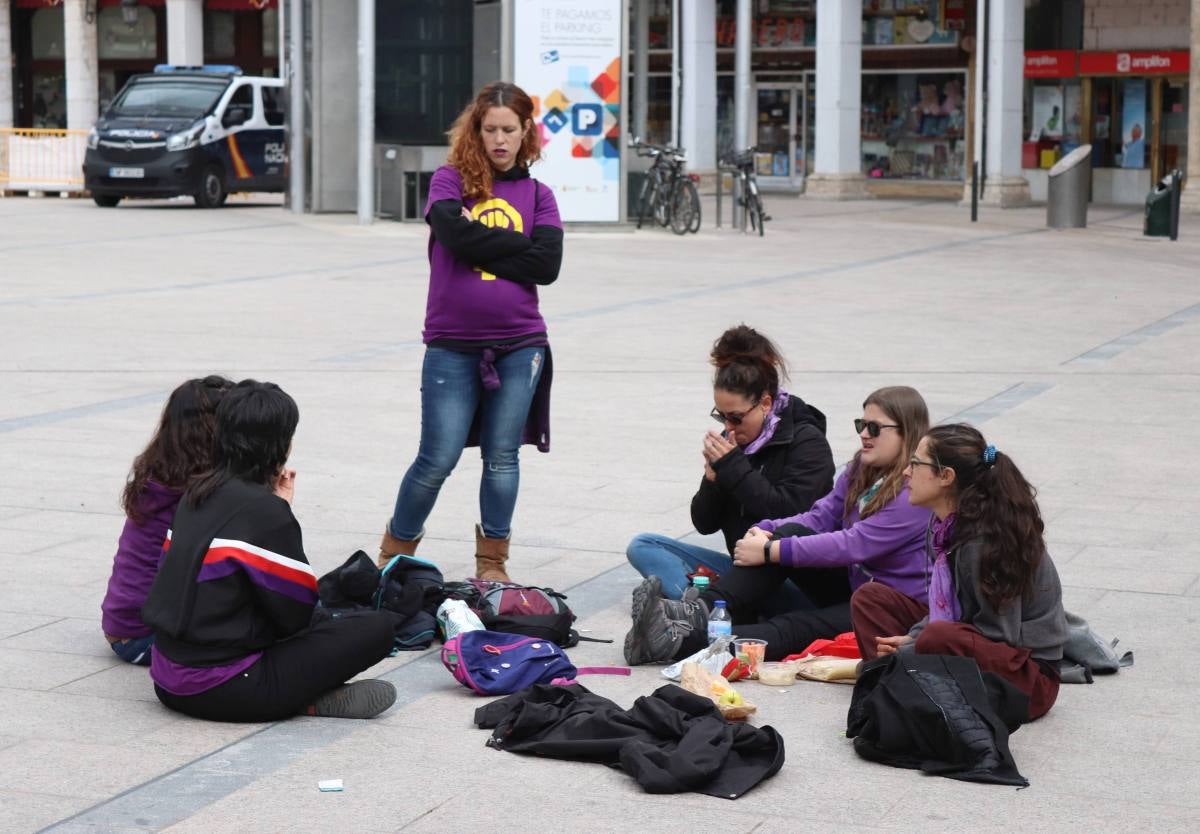 Fotos: Las imágenes de los piquetes informativos feministas