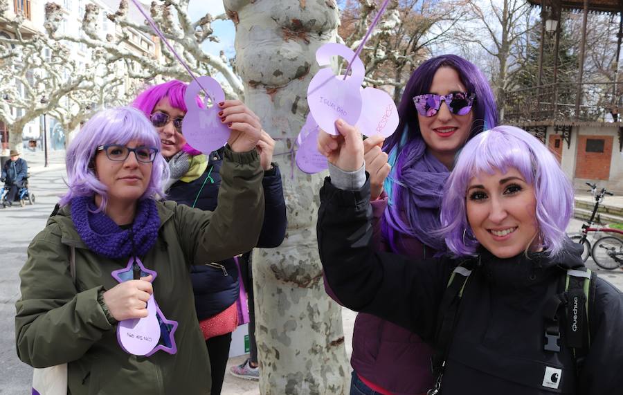 Fotos: Las imágenes de los piquetes informativos feministas