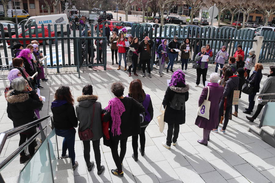 Fotos: Las imágenes de los piquetes informativos feministas