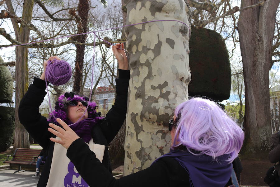 Fotos: Las imágenes de los piquetes informativos feministas