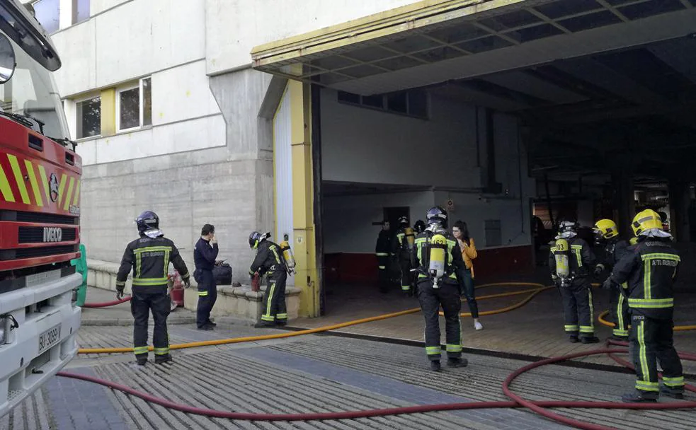 Un día en el Parque de Bomberos de Burgos