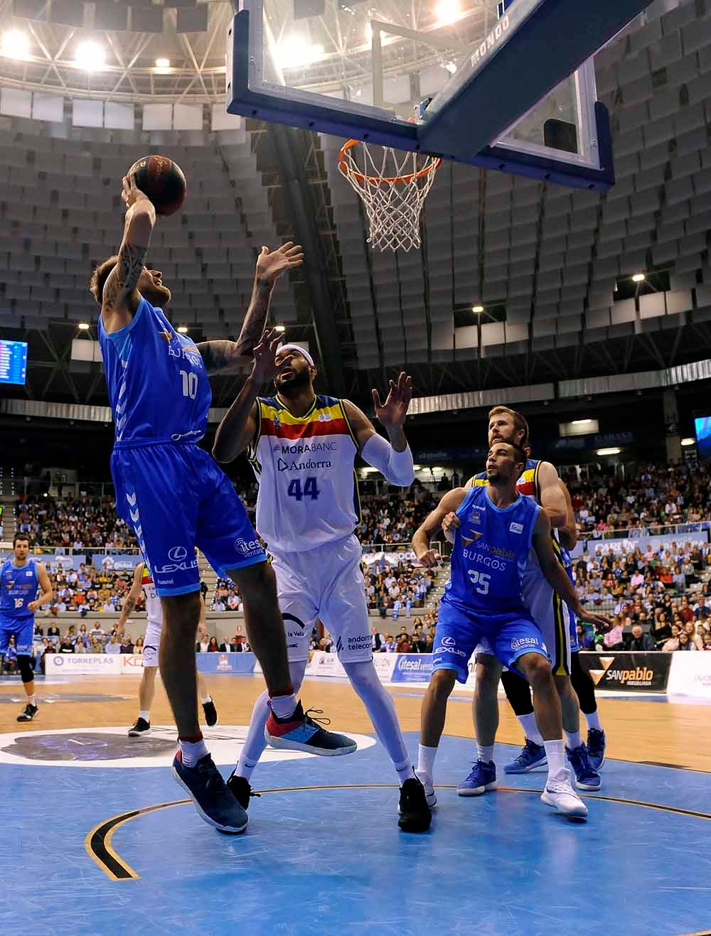 Fotos: Las mejores jugadas del San Pablo Burgos - Morabanc Andorra