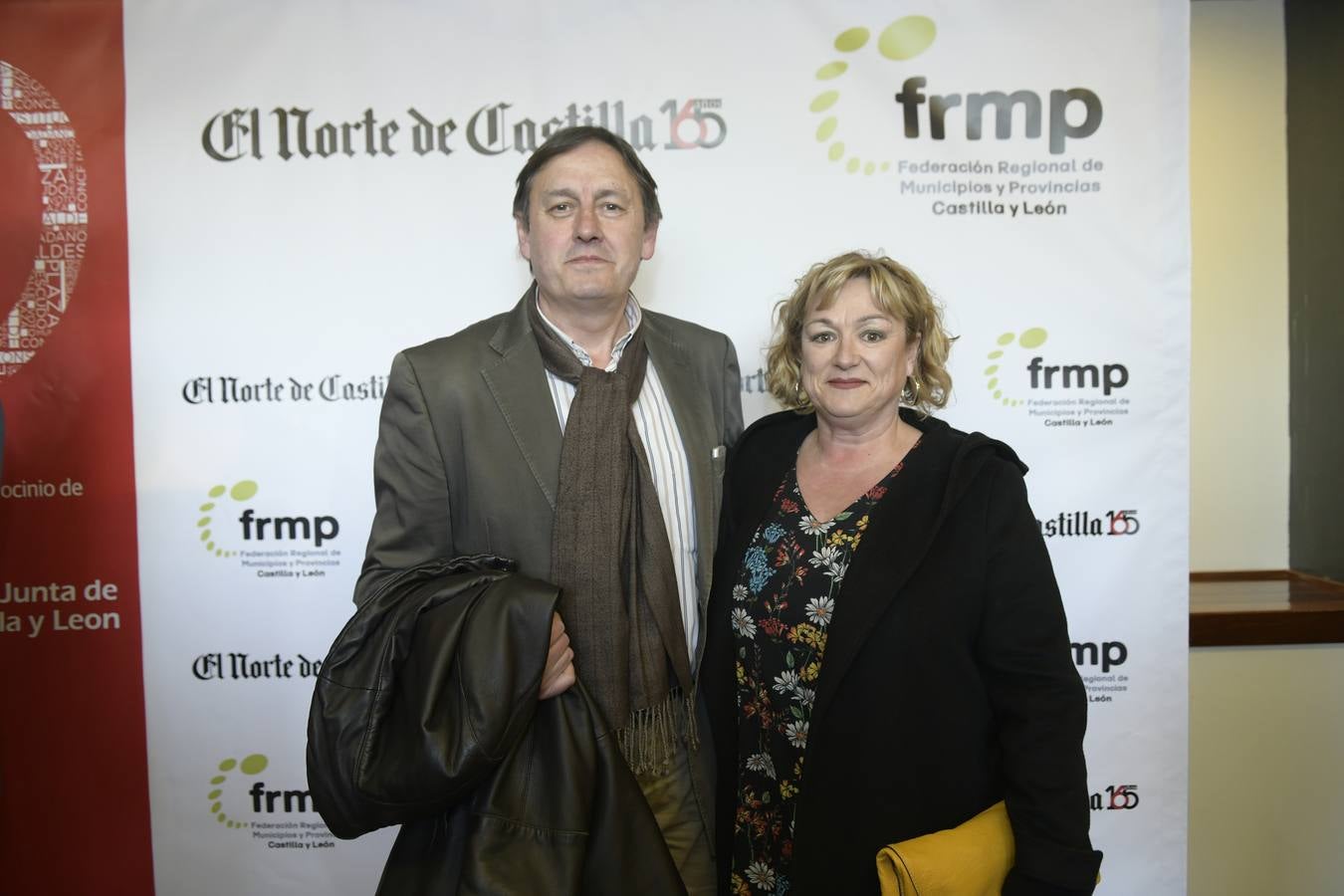 Jesús Mediavilla, alcalde de Brañosera, y María Ángeles Fernández, PSOE de Barruelo.