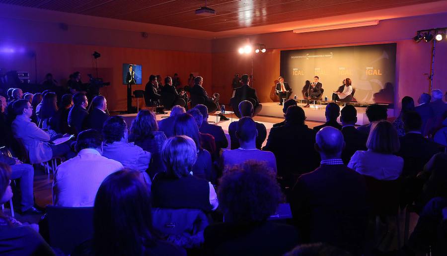 El presidente de Ciudadanos y candidato a la Presidencia del Gobierno, Albert Rivera, participa en el ciclo Tus candidatos a fondo, organizado por la Agencia Ical.