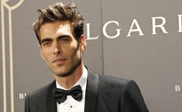 Jon Kortajarena en un desfile de Bulgari.