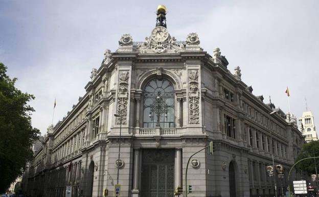 Sede del Banco de España en Madrid. 