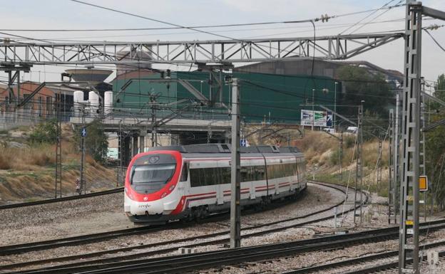 Un tren de Cercanías de Renfe.