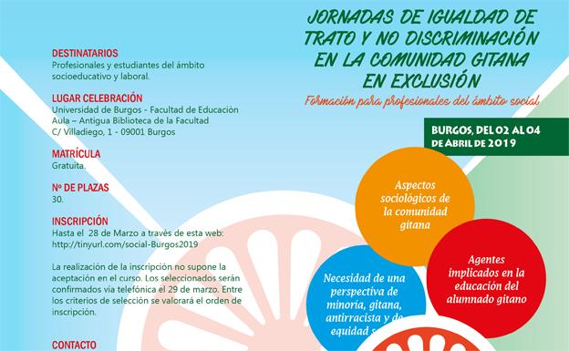 Imagen del cartel de las jornadas.