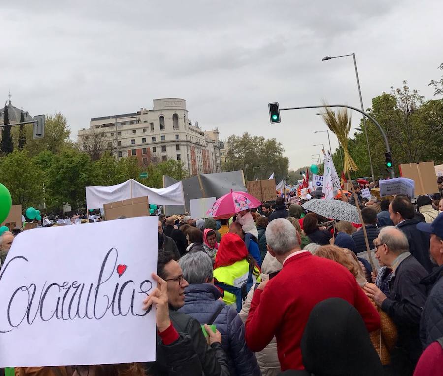 Numerosos colectivos sociales, empresariales y culturales se han sumaado, desde Burgos, a la manifestación nacional en defensa de infraestructuras y servicios para la España Vaciada