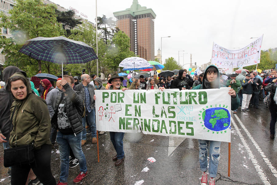 Numerosos colectivos sociales, empresariales y culturales se han sumaado, desde Burgos, a la manifestación nacional en defensa de infraestructuras y servicios para la España Vaciada