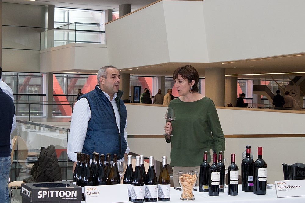 La quinta edición de 'El alma de los vinos únicos' se celebra en el Fórum Evolución de Burgos, con presencia de 124 bodegas, 72 de ellas extranjeras, y 1.500 asistentes