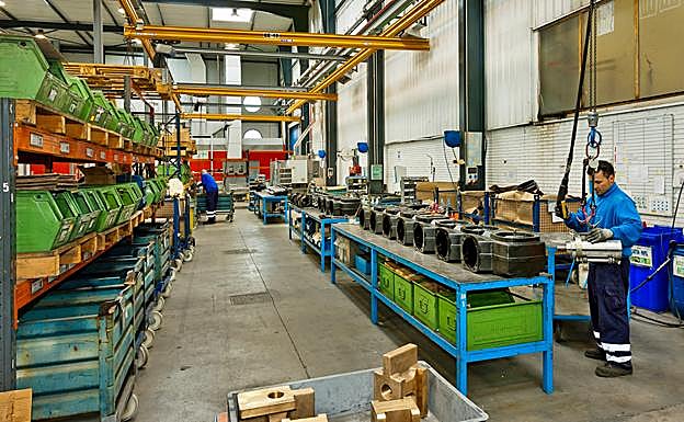 Imagen de archivo de una industria