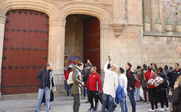 Fachada de la Universidad de Salamanca. 