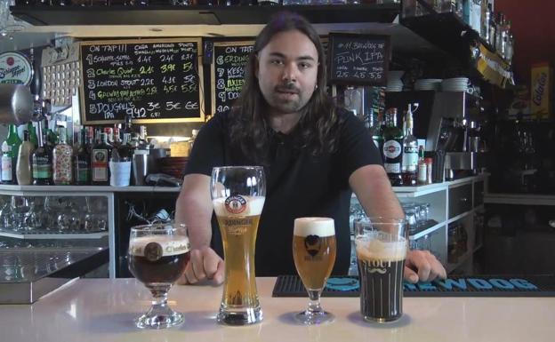 David Herrera, dueño del Golden Rock and Beer