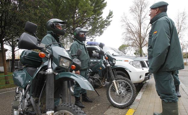 Patrulla del Seprona de la Guardia Civil. 