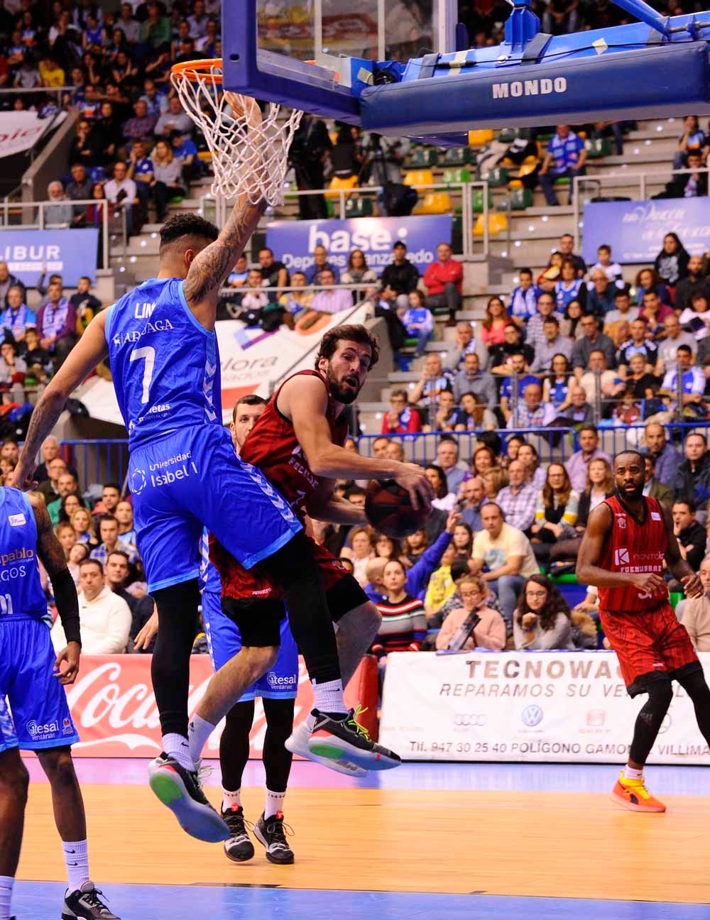 Fotos: Los mejores momentos del San Pablo Burgos - Fuenlabrada