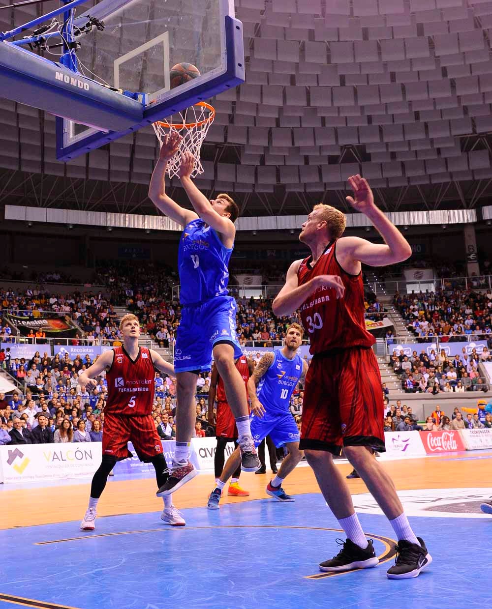 Fotos: Los mejores momentos del San Pablo Burgos - Fuenlabrada