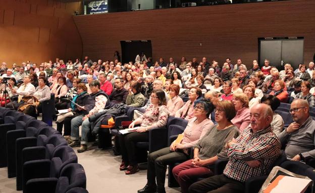 Asistentes a las jornadas de enfermos renales en Burgos.