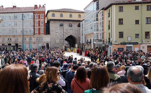 Imagen de la procesión de La Borriquilla del Domingo de Ramos