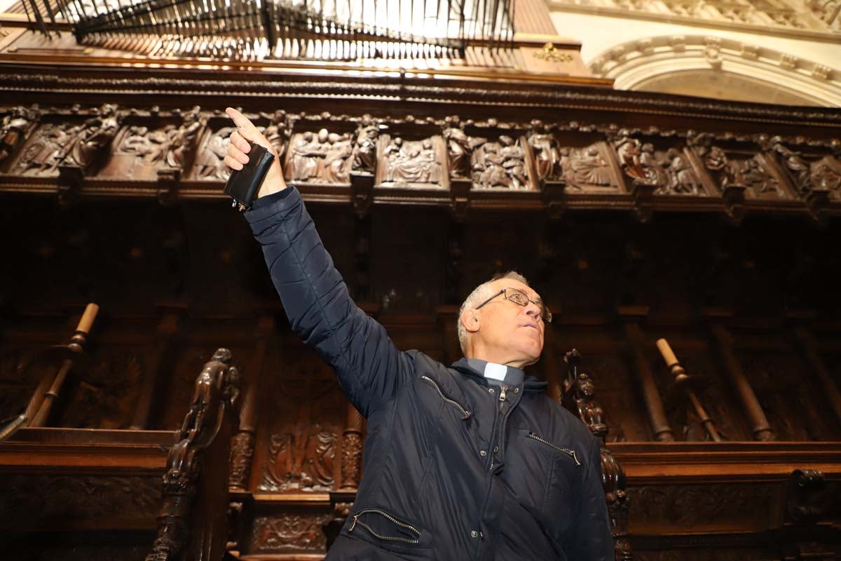 Fotos: Medidas de seguridad anti incendio de la Catedral de Burgos