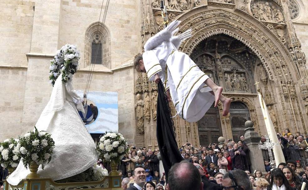 Imagen de la Bajada del Ángel en Aranda