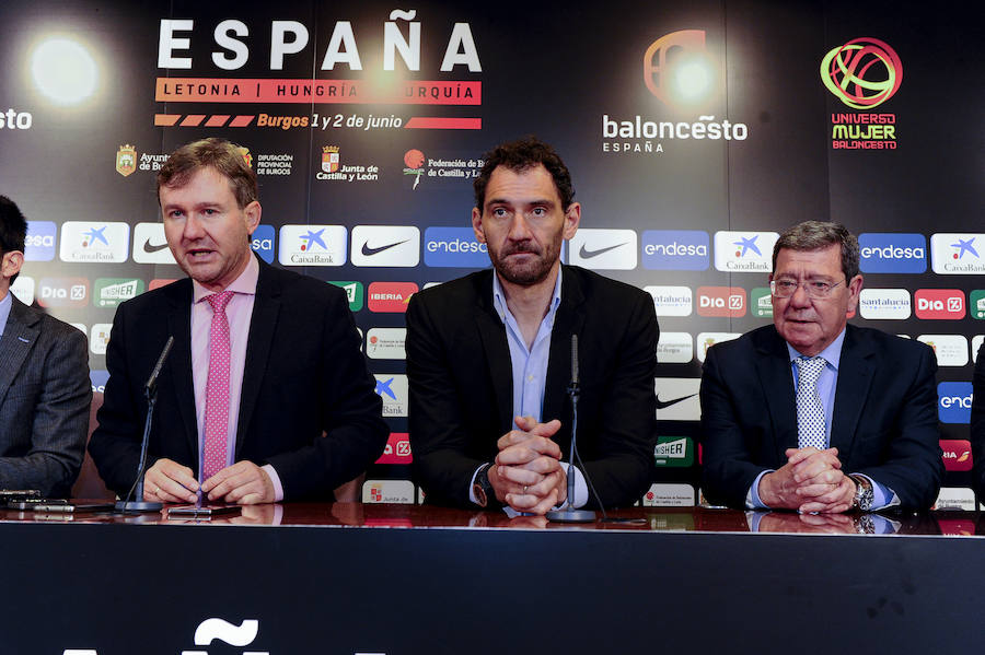 Fotos: Presentación del Torneo Internacional de baloncesto femenino