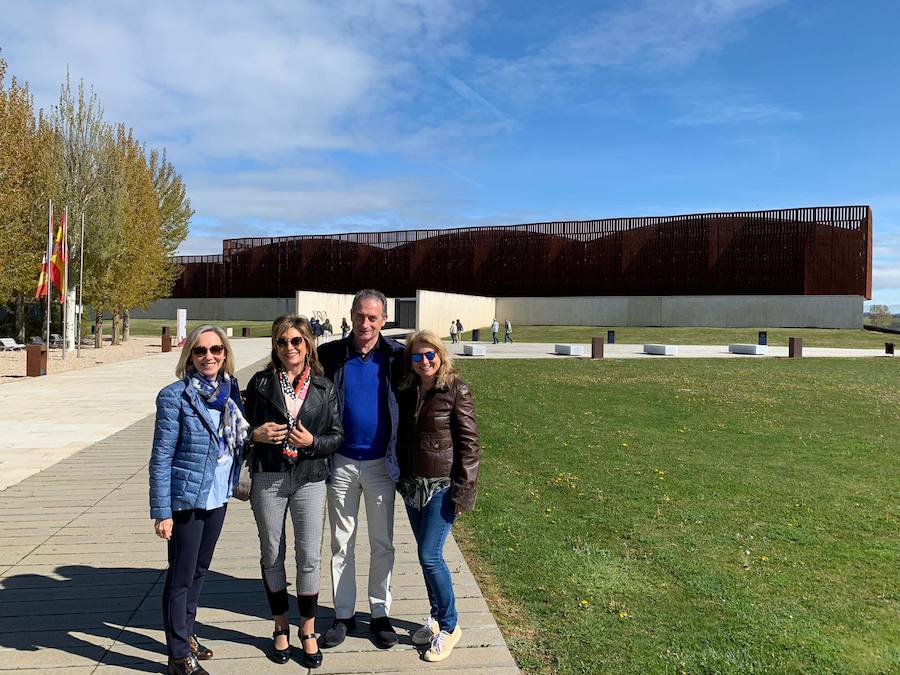 Julian Ruiz (Cs) visita la ciudad romana de La Olmeda (Palencia)