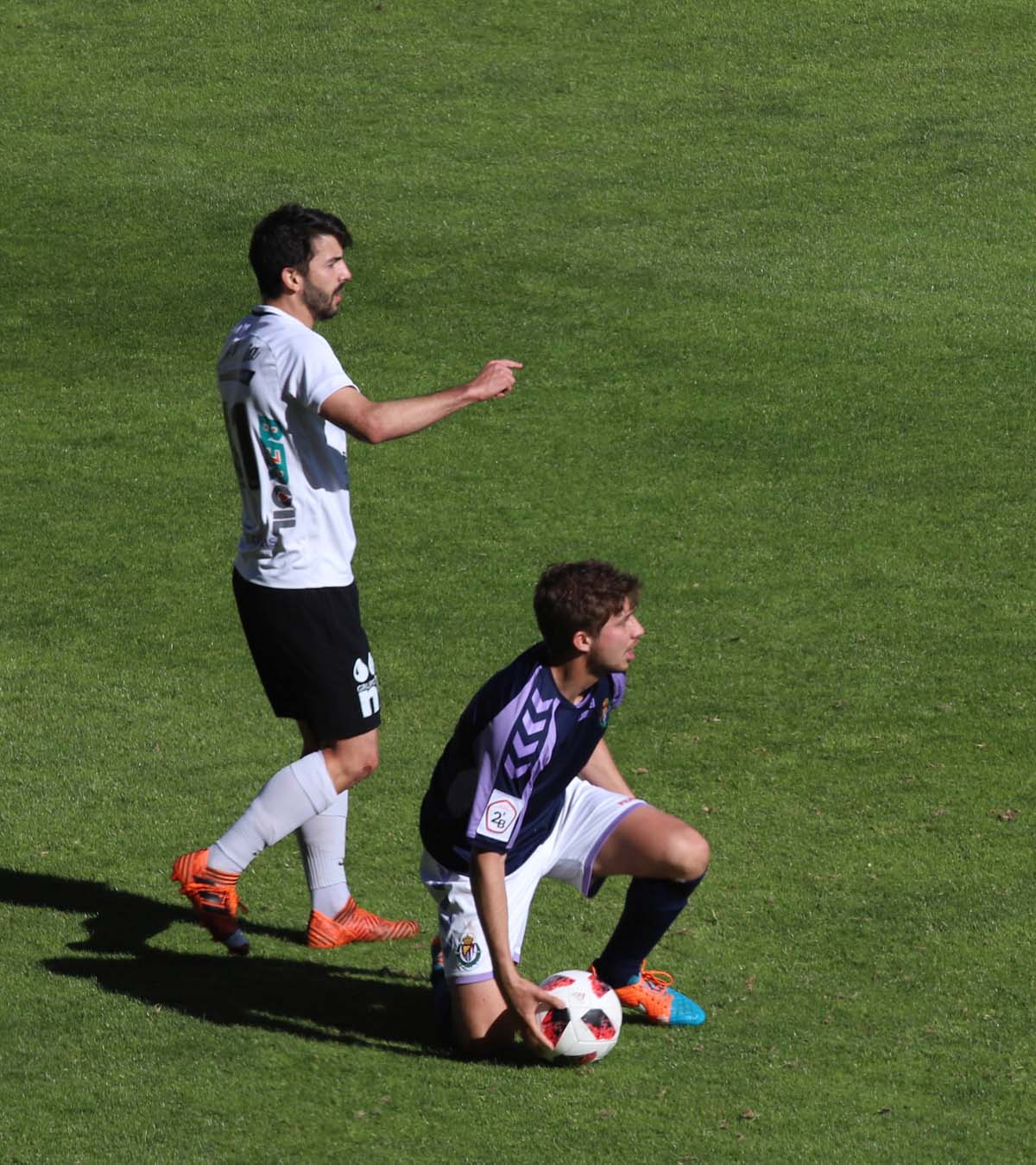Una selección de las mejores imágenes del Burgos CF - real Valladolid B.