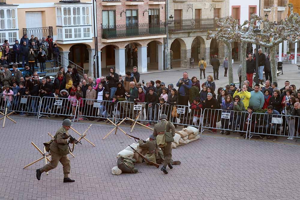 Fotos: Recreación dinámica de la II Guerra Mundial durante la IV Expohistórica de Belorado.