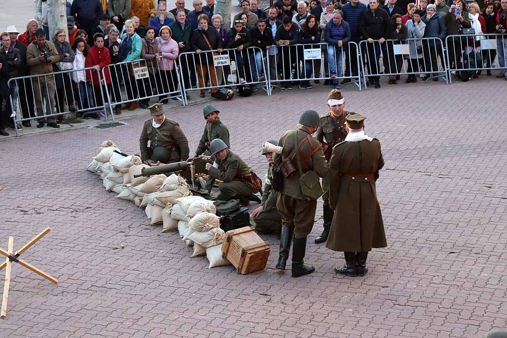 Fotos: Recreación dinámica de la II Guerra Mundial durante la IV Expohistórica de Belorado.