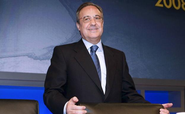 Florentino Pérez, presidente de ACS. 