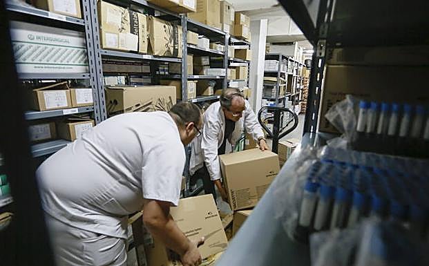 Imagen de archivo de un centro de trabajo