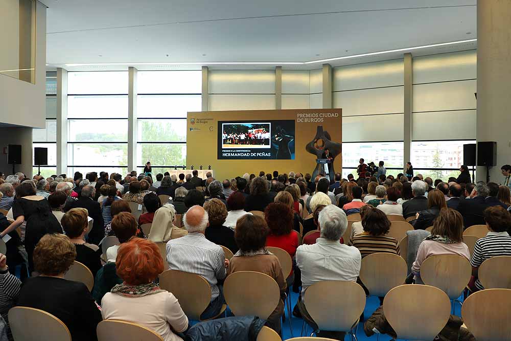 Fotos: Importante representación en los VIII Premios Ciudad de Burgos