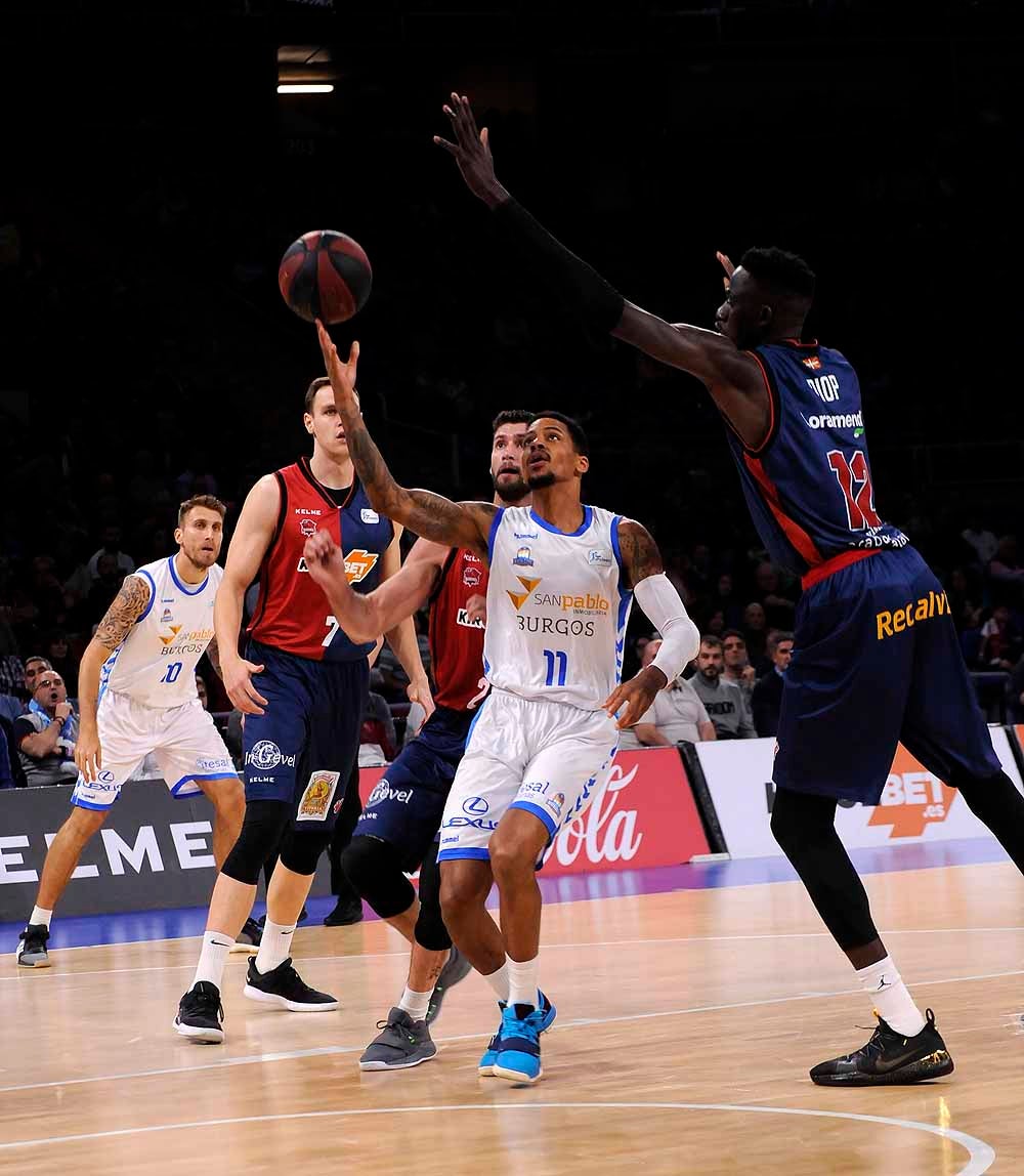 El San Pablo Burgos se ha medido este sábado con el Baskonia en el Fernando Bueso Arena