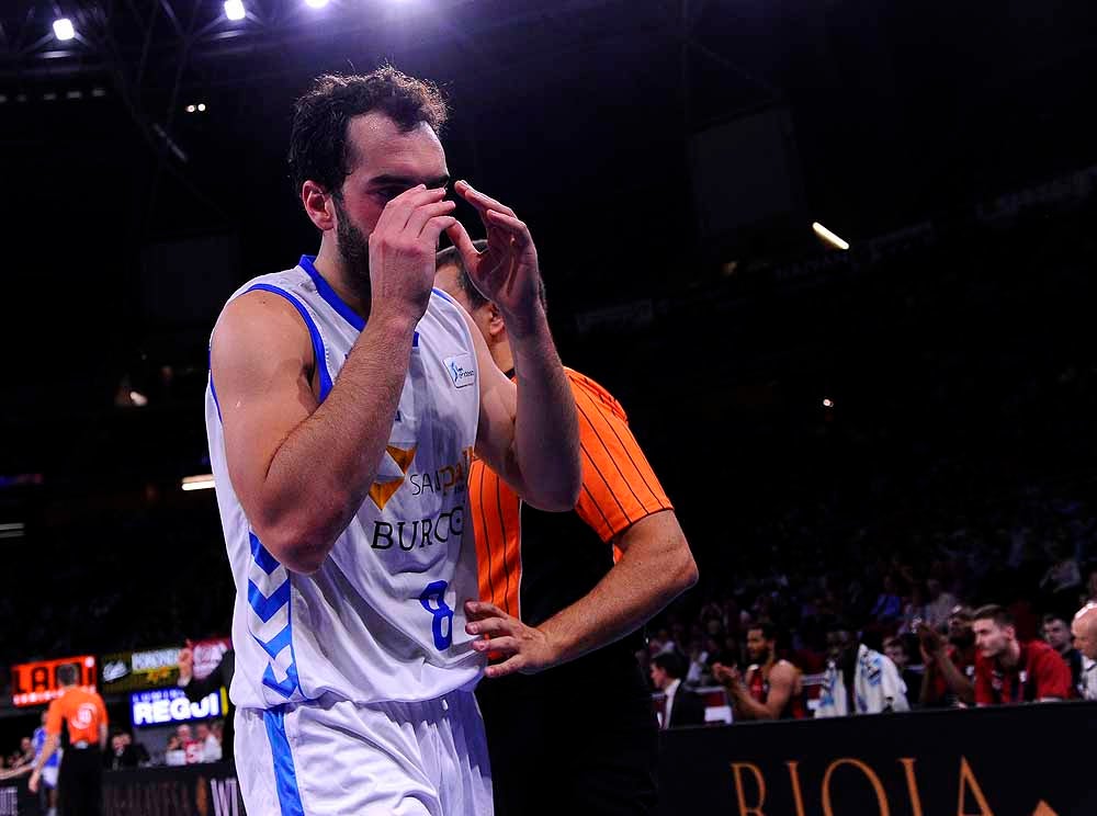 El San Pablo Burgos se ha medido este sábado con el Baskonia en el Fernando Buesa Arena