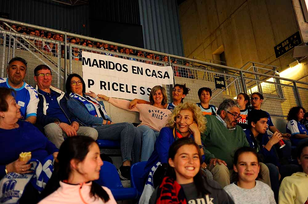 El San Pablo Burgos ha contado con mucha afición burgalesa en su encuentro ante el Baskonia en el Buesa Arena