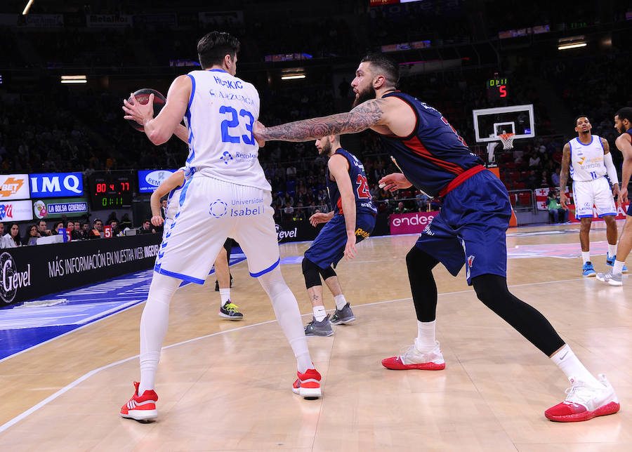 El San Pablo Burgos se ha medido este sábado con el Baskonia en el Fernando Bueso Arena