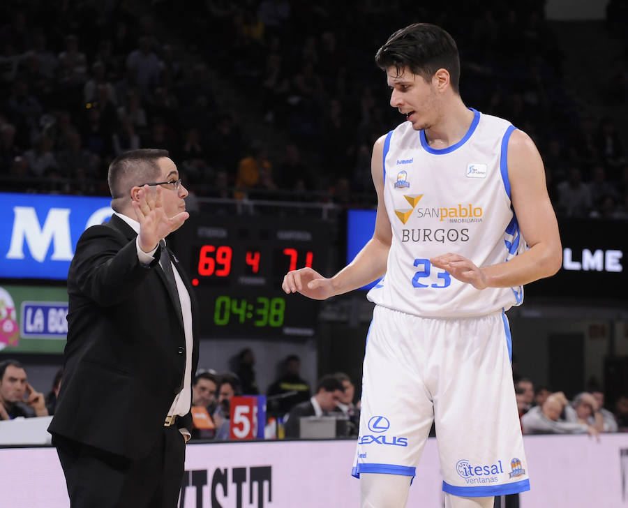 El San Pablo Burgos se ha medido este sábado con el Baskonia en el Fernando Bueso Arena