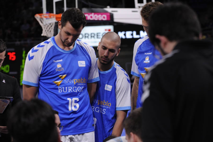 El San Pablo Burgos se ha medido este sábado con el Baskonia en el Fernando Bueso Arena