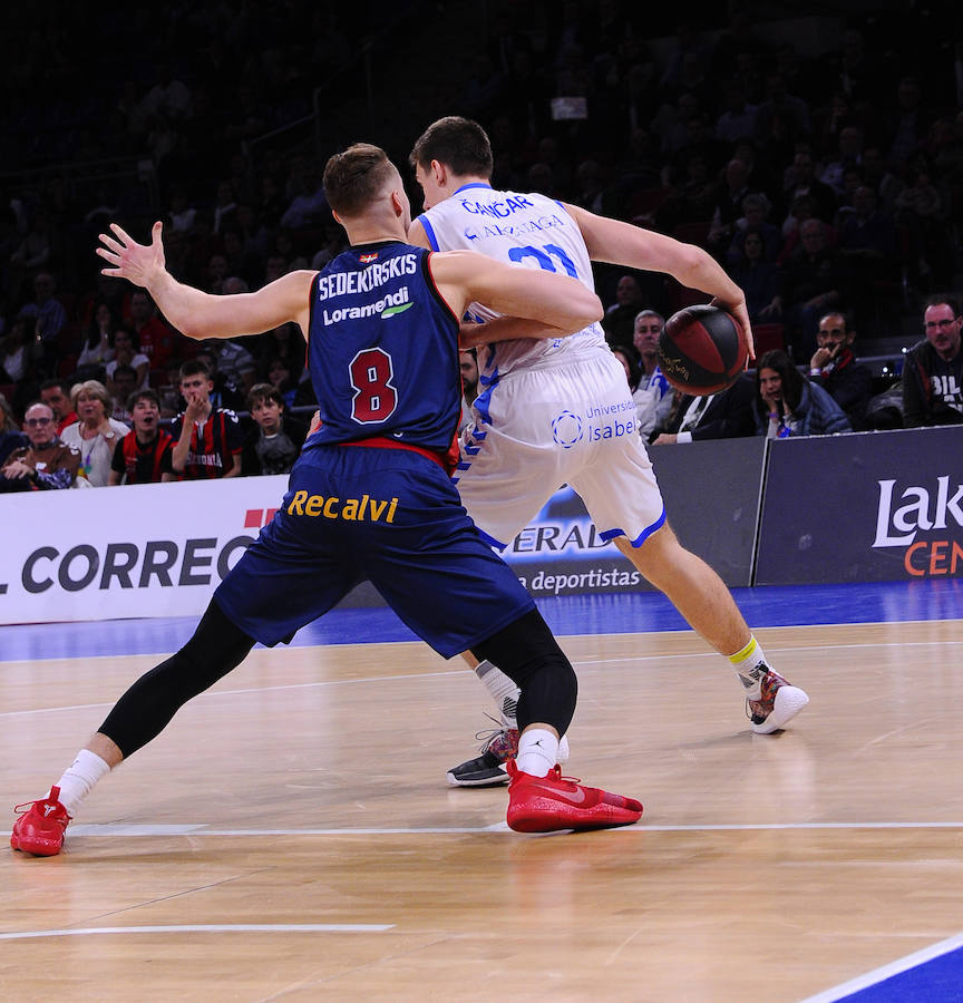 El San Pablo Burgos se ha medido este sábado con el Baskonia en el Fernando Bueso Arena