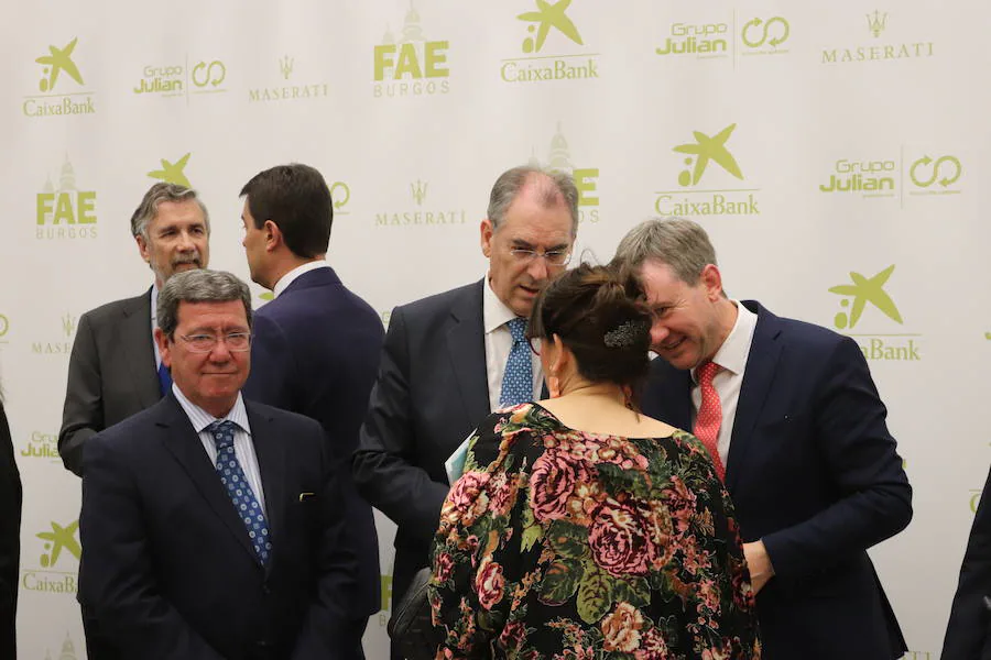 La patronal burgalesa ha entregado esta tarde del FAE de Oro al empresario Javier Herrán y ha reconocido la labor de Pedro Ramos Rodríguez con el premio Directivo del año